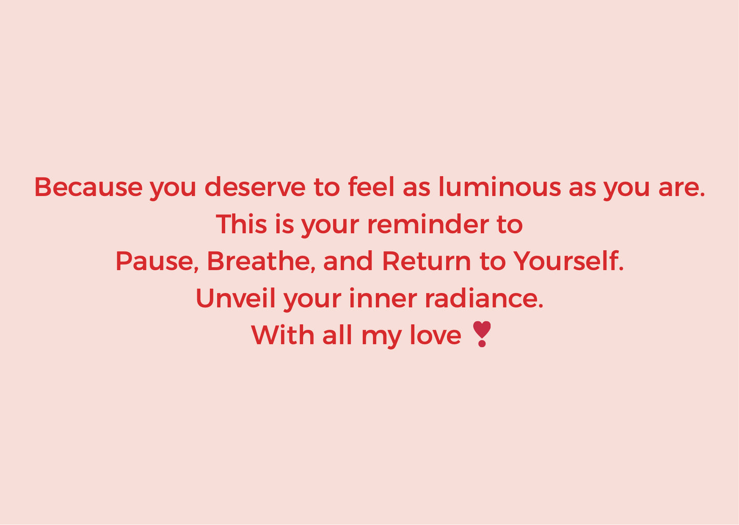 THE GIFT LUSTRE